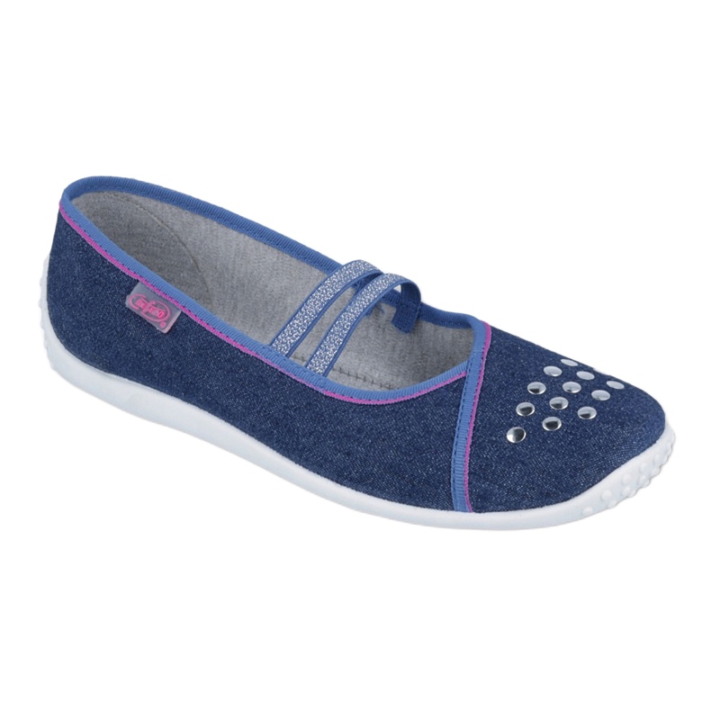 Befado Jugendschuhe 345Q164 navy blau 1