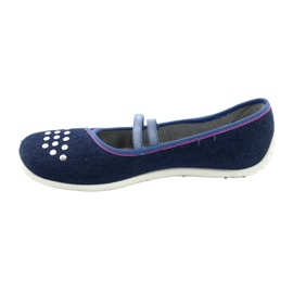 Befado Jugendschuhe 345Q164 navy blau 2