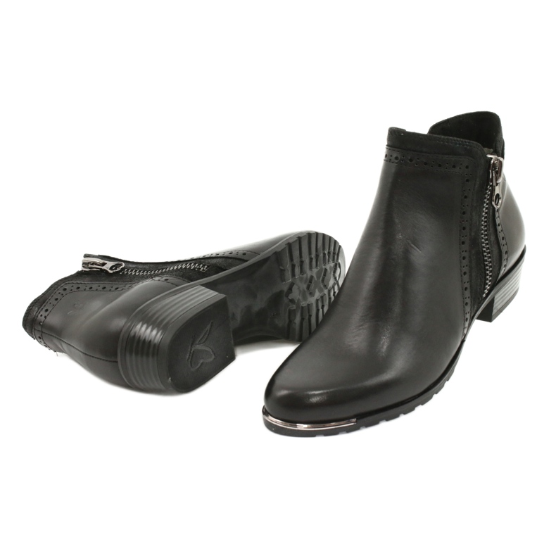 Caprice Stiefel für Damen schwarzer Kamm 25403-25 922 3