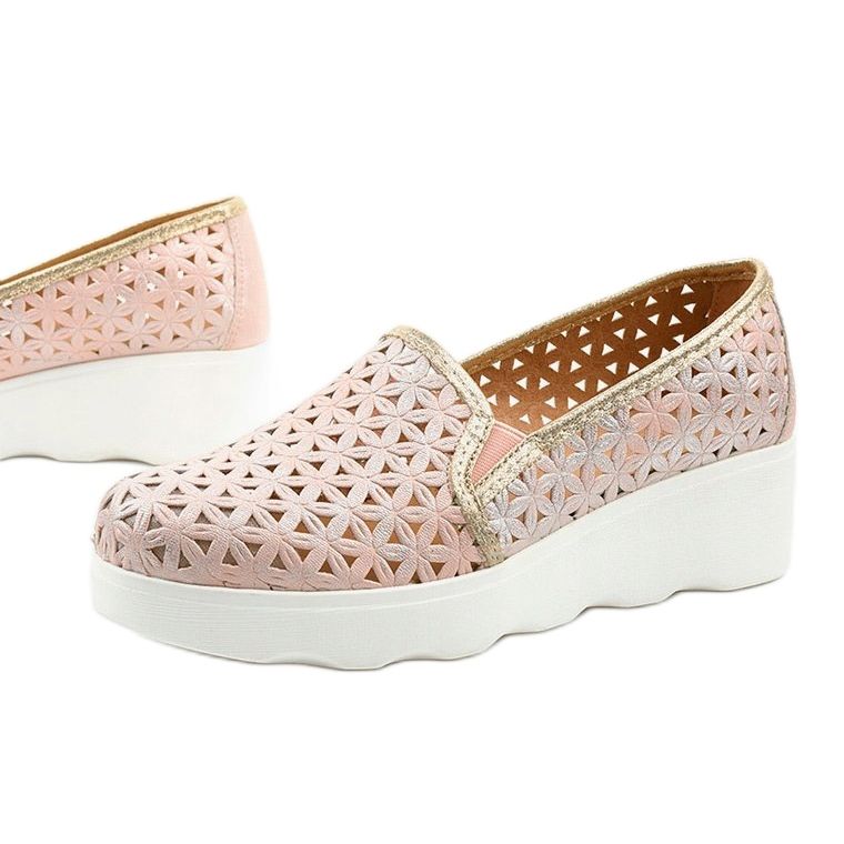 Rosa Slip-On Jazzschuhe A19-7252 1