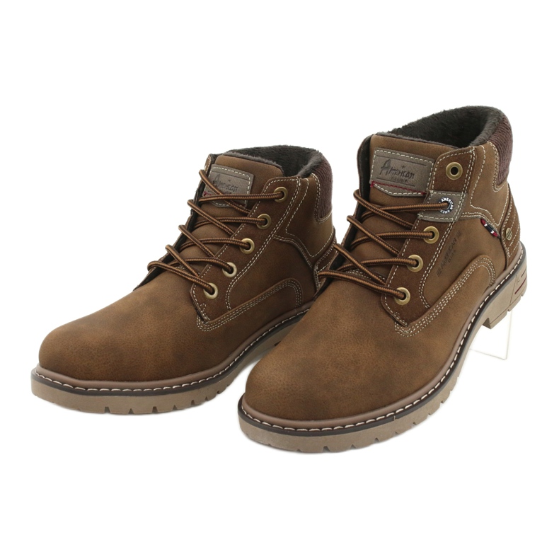 Leder Trekking American Club RH36 camel braun 2