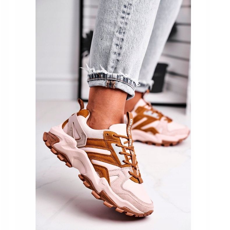 Damen Sneaker Big Star Beige GG274664 1