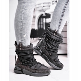 Damen Schneestiefel Big Star Grau GG274629 1