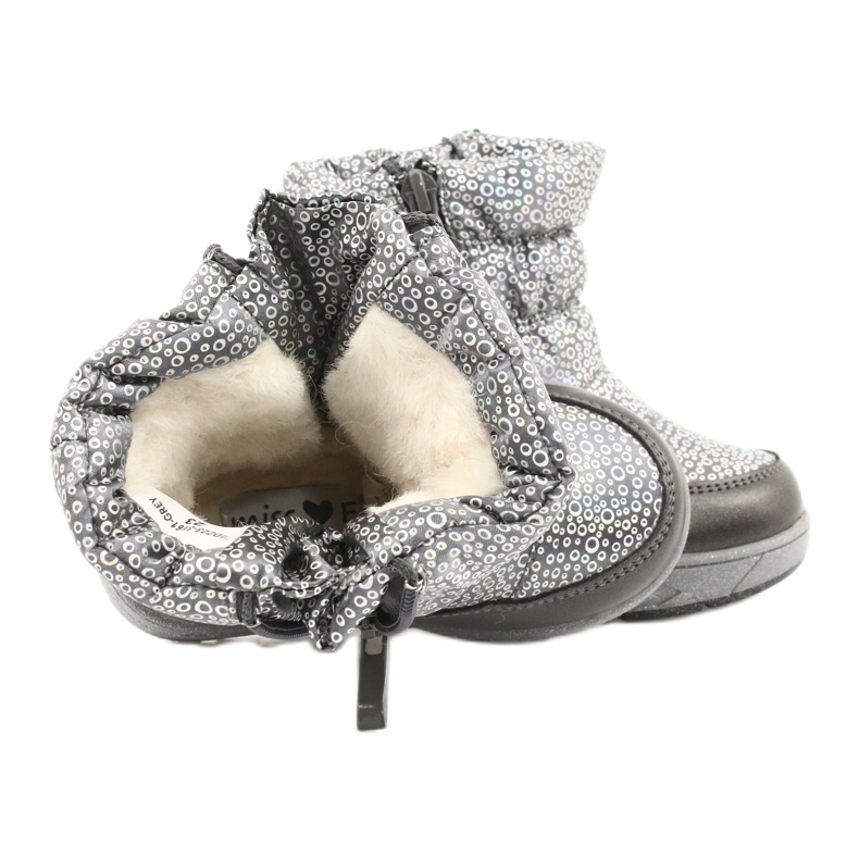 Evento Neo Holo Miss Winterstiefel silber- grau 4