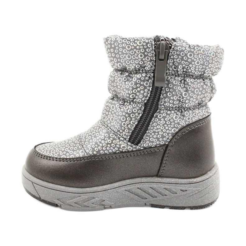 Evento Neo Holo Miss Winterstiefel silber- grau 1