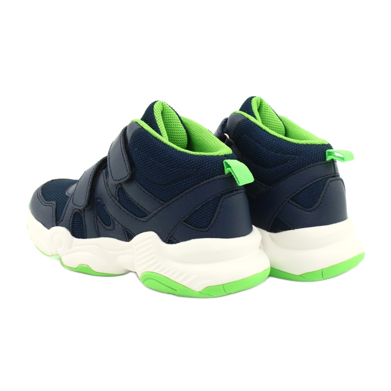 Befado Kinderschuhe 516X049 marineblau grün 4