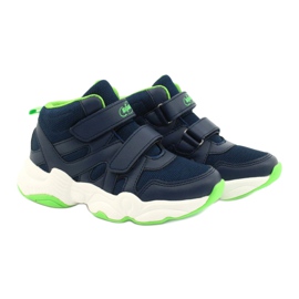 Befado Kinderschuhe 516X049 marineblau grün 5