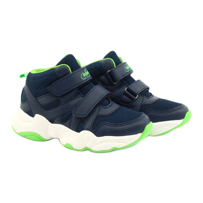Befado Kinderschuhe 516X049 marineblau grün 5