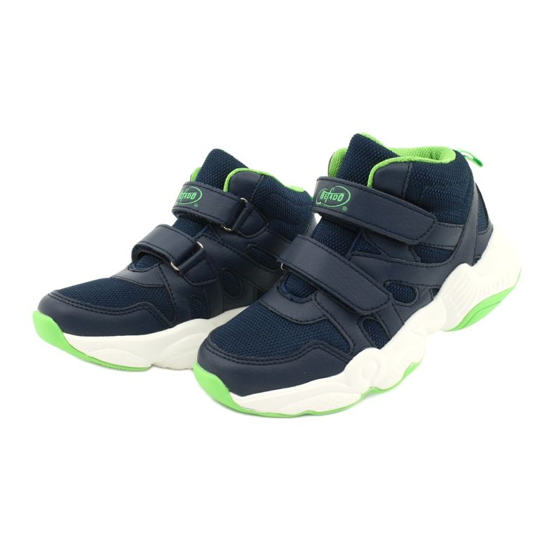 Befado Kinderschuhe 516Y049 marineblau grün 2