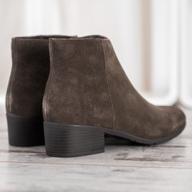 Filippo Klassische Lederstiefel khaki 1