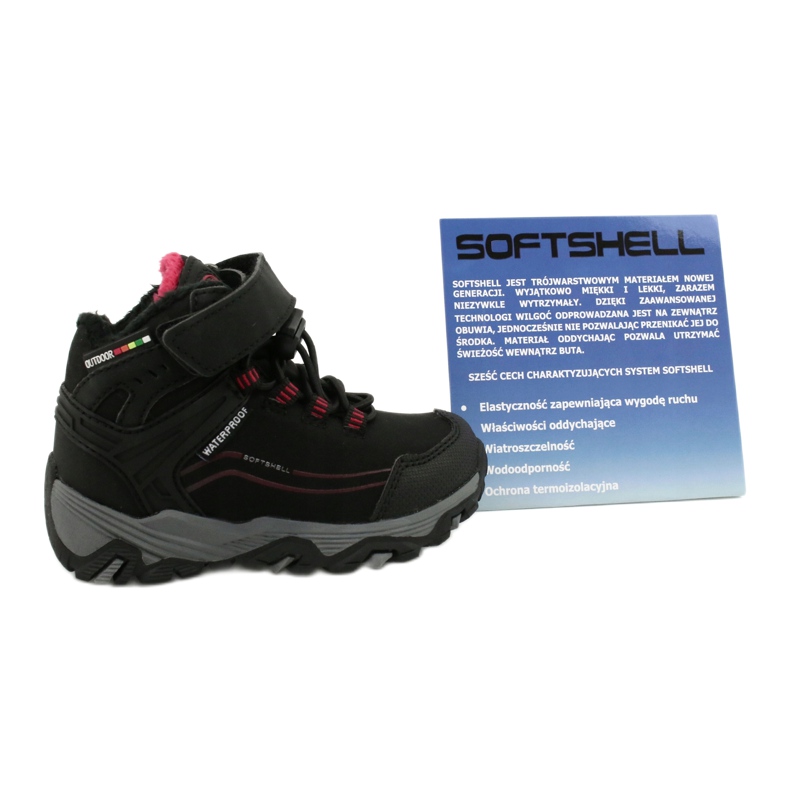 American Club Softshell -Stiefel für Kinder mit HL42/20 schwarzer Membran 5