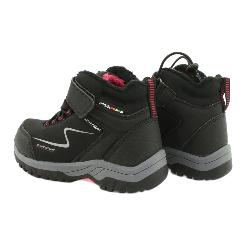 Softshell-Sportstiefel mit American Club HL38/20 Membran schwarz rot 4