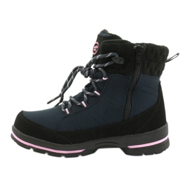 American Club Softhellstiefel mit SN03/20 Membran schwarz navy blau rosa 1