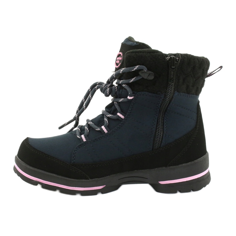 American Club Softhellstiefel mit SN03/20 Membran schwarz navy blau rosa 1