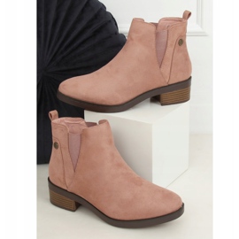 Rosa Chelsea-Boots für Damen 8B978 Rosa 1