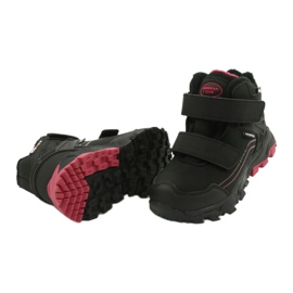 American Club Softshellstiefel mit Membran schwarz rot 3