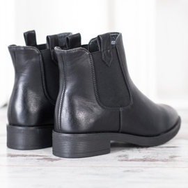 Kylie Warme Chelsea-Boots schwarz 1