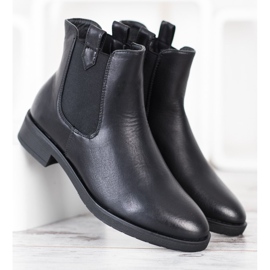 Kylie Warme Chelsea-Boots schwarz 2