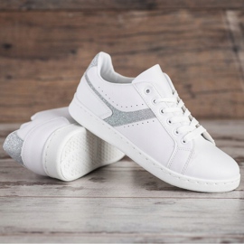 SHELOVET Modische Sportschuhe weiß 1