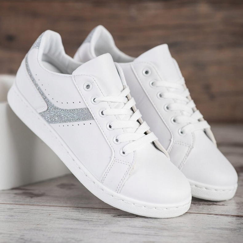 SHELOVET Modische Sportschuhe weiß 2