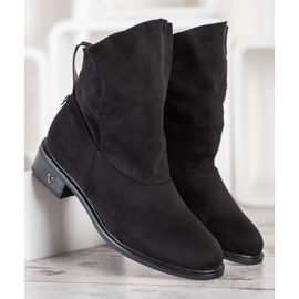 VINCEZA Slip-On Stiefel schwarz 2