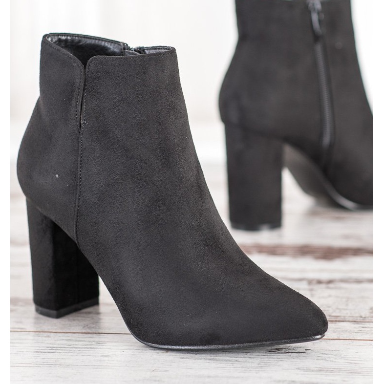 SHELOVET Elegante Stiefel schwarz 1