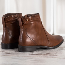 Sergio Leone Klassische braune Stiefel 1