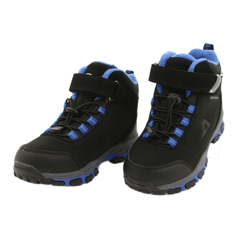 American Club American Softshell Boots wasserdichte Stiefel mit Membran schwarz blau 2