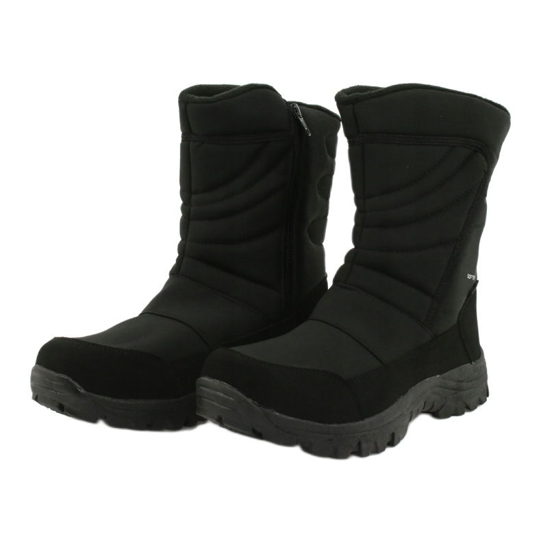 American Club Stiefel mit einer mit Fleece isolierten Membran schwarz 2