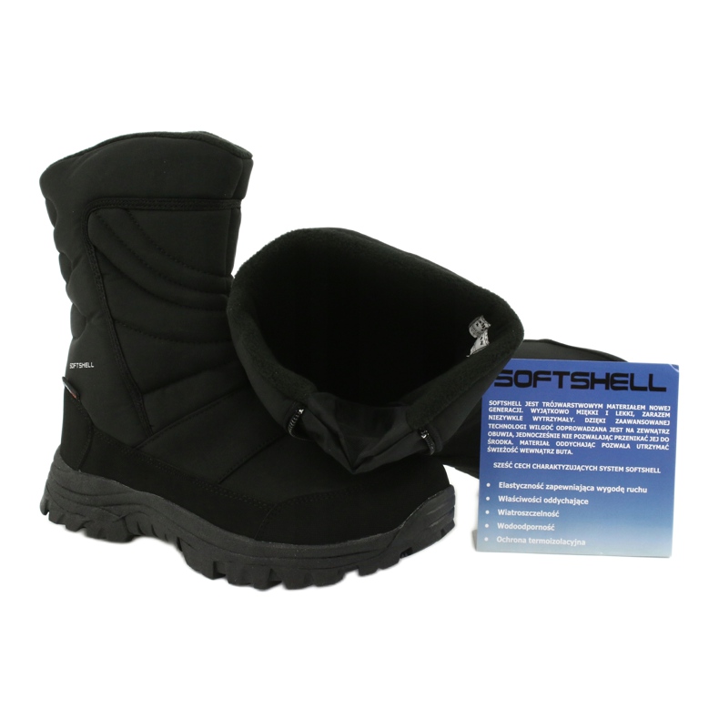 American Club Stiefel mit einer mit Fleece isolierten Membran schwarz 5