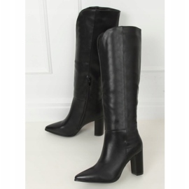 Klassische schwarze High Heels RB94P Schwarz 1