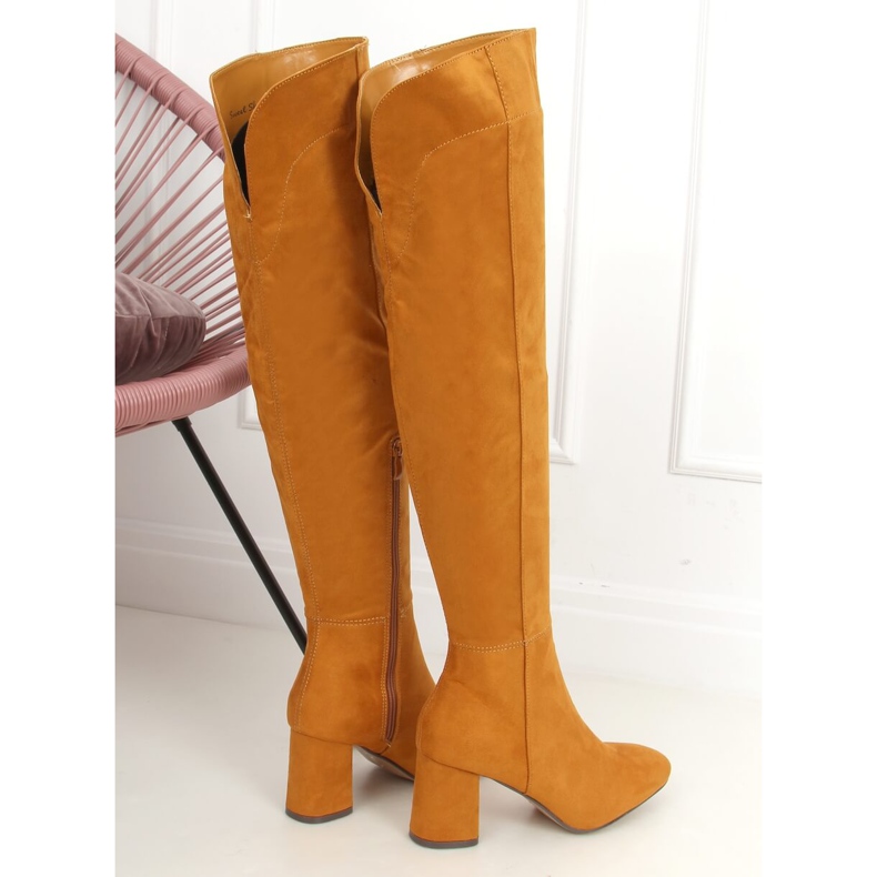 Honig High Heels M247 Gelb 1