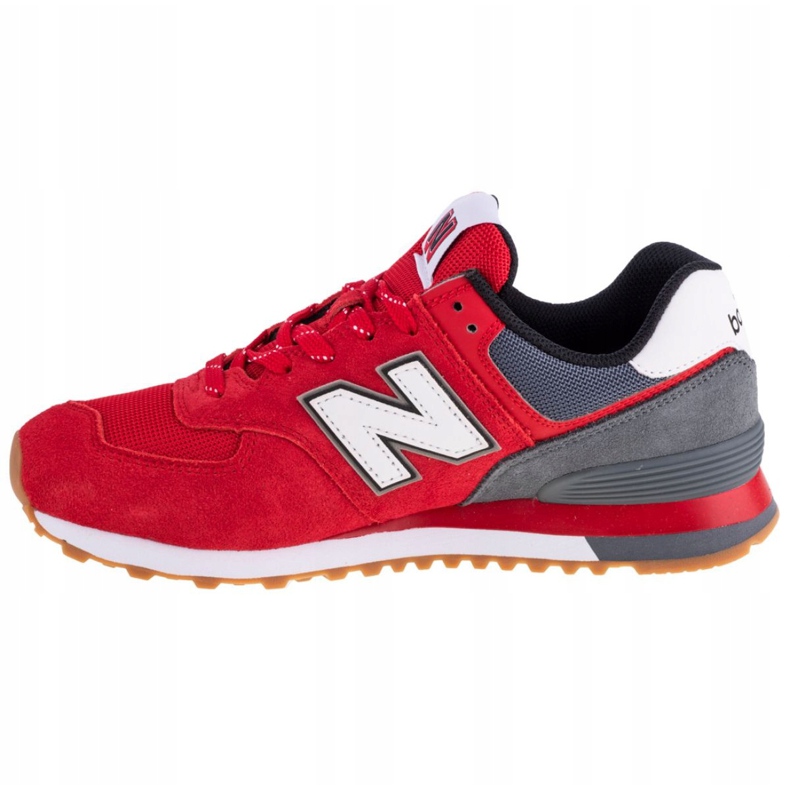 New Balance M ML574SKD Schuhe weiß rot mehrfarbig 1