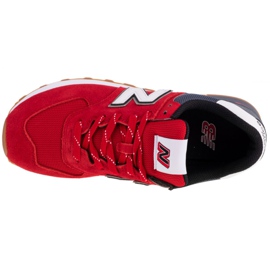 New Balance M ML574SKD Schuhe weiß rot mehrfarbig 2