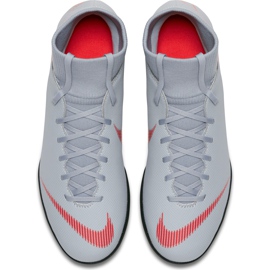 Nike Mercurial Superfly X 6 Club Tf AH7372 060 Fußballschuhe grau grau 1