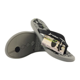 Rider Jungen schwarzer Licht Flip -Flops für Wasser 81561 Fahrer 3