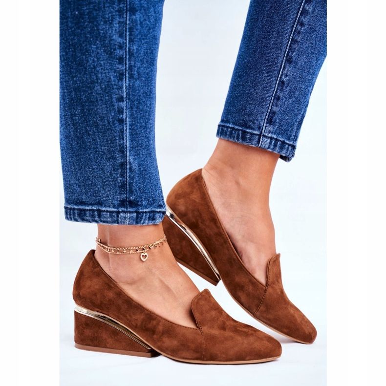 Damen Brogues Exquisite Braun 1205 2