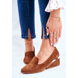 Damen Brogues Exquisite Braun 1205 1