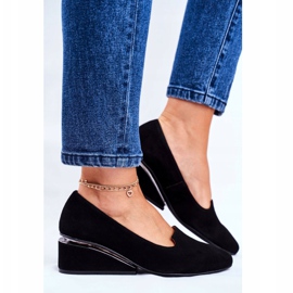 Damen Brogues Exquisite Schwarz 1205 1