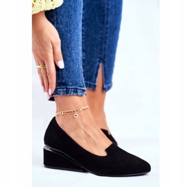 Damen Brogues Exquisite Schwarz 1205 2