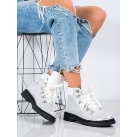 Bello Star Silberne Trapper weiß silber- 1