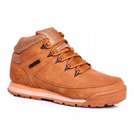 Trekkingschuhe Big Star Camel GG274497 beige gelb 1