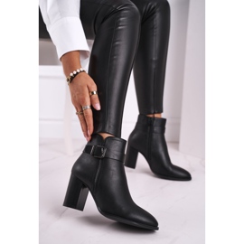 Damen Stiefel mit hohem Absatz Sergio Leone Schwarz BT509 1