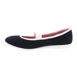 Befado Jugendschuhe 493Q002 navy blau 1