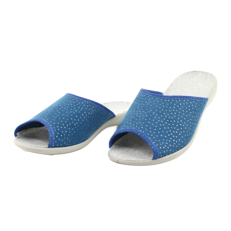 Befado Damenschuhe pu 254D117 blau grau 3