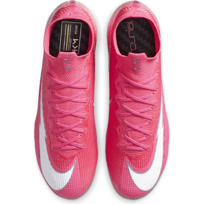 Nike Mercurial Superfly 7 Elite Km Fg DB5604 611 Fußballschuhe rosa rosa 1