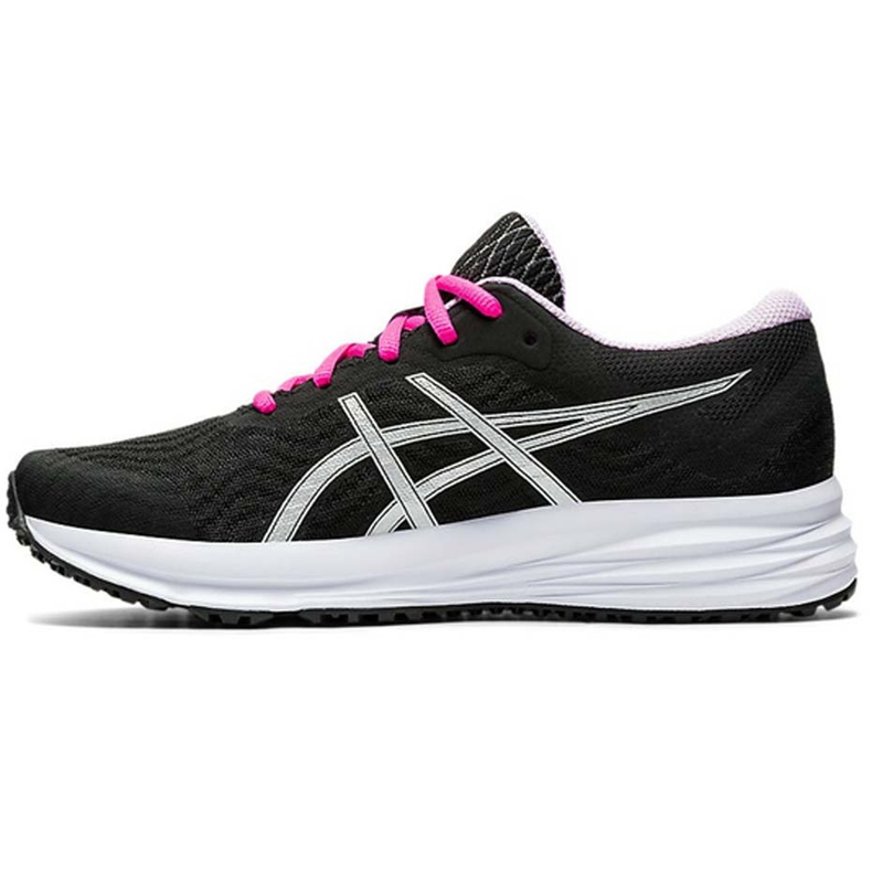 Asics Patriot 12 Damen Laufschuhe schwarz und rosa 1012A705 002 1