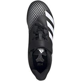 Adidas Predator 20.4 H&amp;L Tf Jr FW9225 Fußballschuhe schwarz schwarz 1