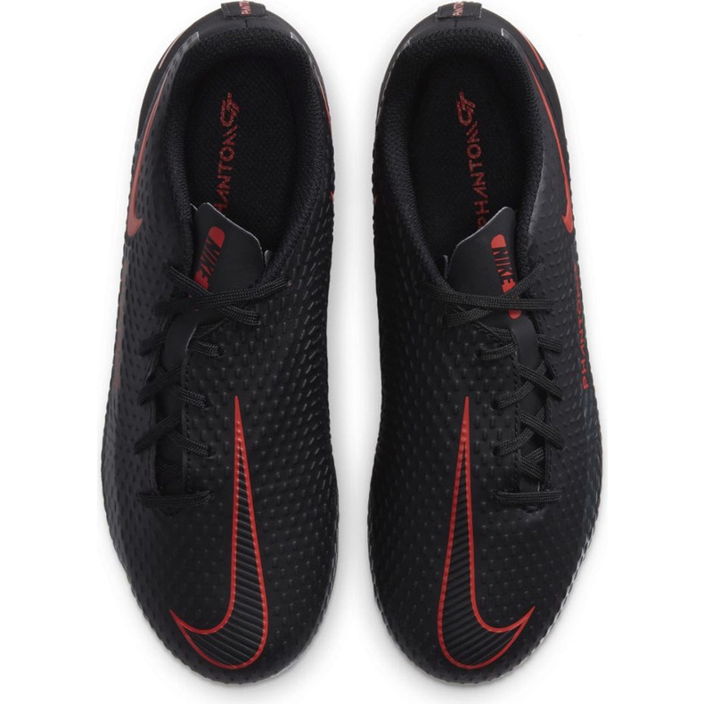 Nike Phantom Gt Academy FG / MG Junior CK8476 060 Fußballschuhe schwarz schwarz 1