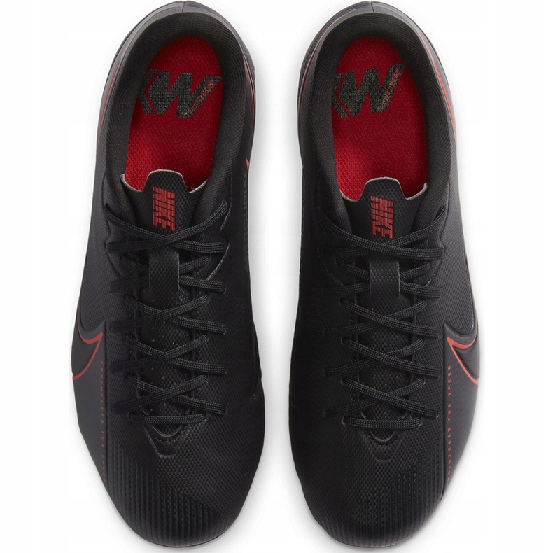 Nike Mercurial Vapor 13 Academy FG / MG Junior AT8123 060 Fußballschuhe schwarz schwarz 1